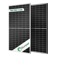 Sunpal Solar Panels monocristallin 144 Half Cut Celles 390W 395W 400W 405W 410W 415W 9BB MONO SOLAR MODULE PRIX